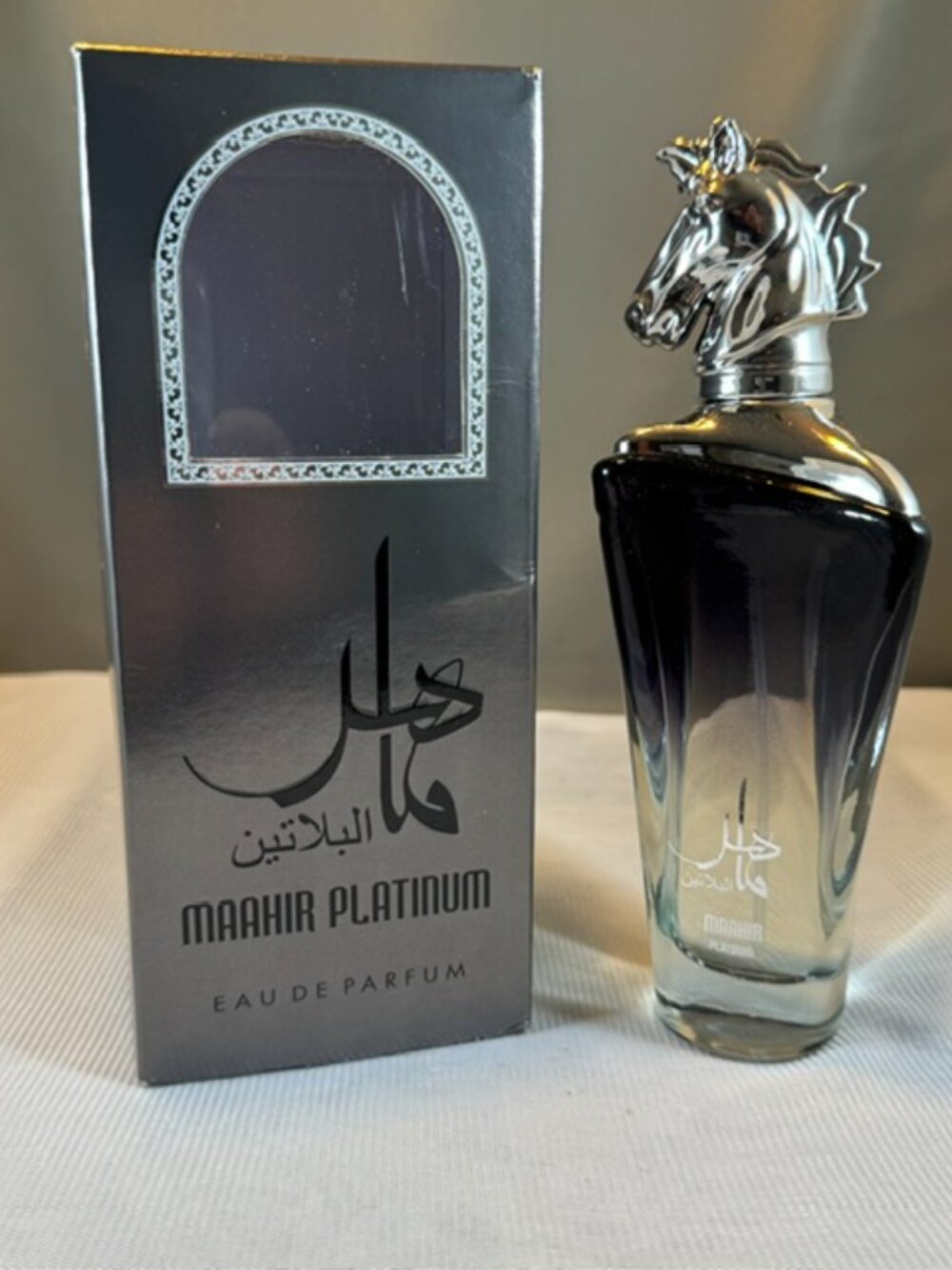 Al Sheikh Maahir Platinum Eau de Parfum Spray for Men 3.4oz New open box $60